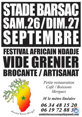 Image VIDE GRENIER FESTIVAL AFRICAIN 2026 (photo 1)