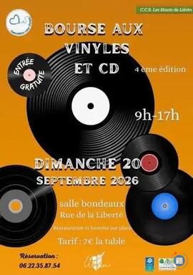 Image 4 ème Bourse aux Disques Vinyles et Cd (photo 1)