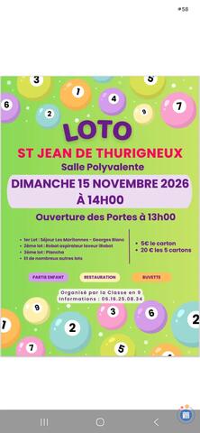 Image Loto de la classe en 9 (photo 1)