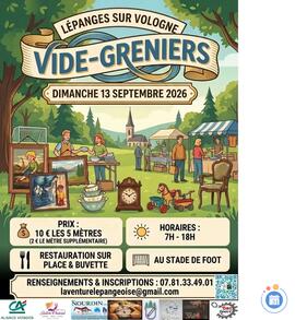Image Vide-greniers à Lépanges sur Vologne (photo 1)