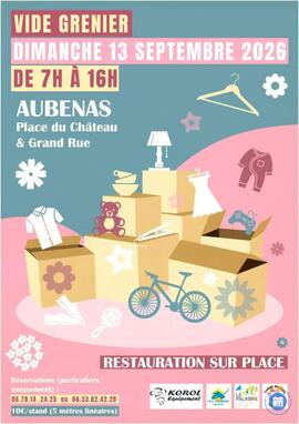 Image Vide grenier Aubenas (photo 1)