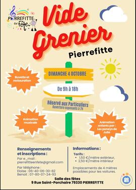 Image Vide grenier de Pierrefitte (photo 1)