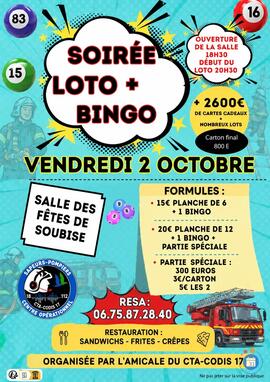 Image LOTO DE L'AMICALE DU CODIS 17 (photo 1)