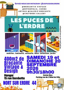 Image Les puces de l'erdre brocante professionnelle 27ème édition (photo 1)