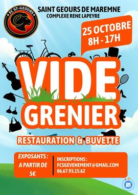 Image Vide Grenier du FCSG (photo 1)