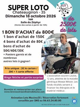 Image Super Loto au profit de Louise (photo 1)