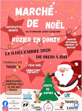 Image Marché de Noël artisanal couvert (photo 1)
