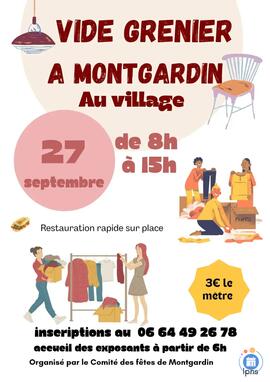 Image Vide grenier du comité des fêtes de Montgardin (photo 1)