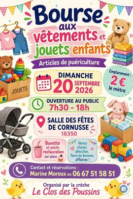 Image Bourse puériculture Le clos des poussins (photo 1)