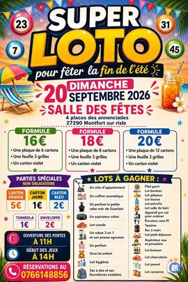 Image Mega loto pour fêter la fin de l’été (photo 1)