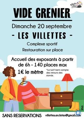 Image Vide grenier Les Villettes (photo 1)
