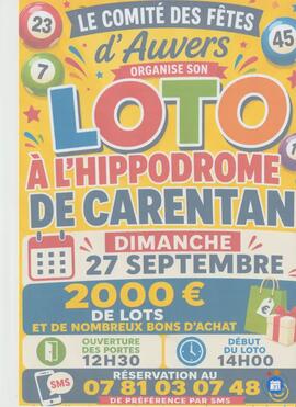 Image LOTO HIPPODROME DE CARENTAN ANIME PAR CHRIS ANIMATION (photo 1)