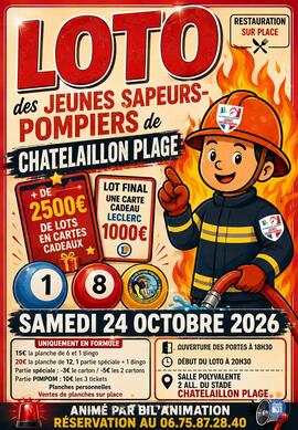 Image LOTO DES JEUNES SAPEURS POMPIERS DE CHATELAILLON PLAGE (photo 1)