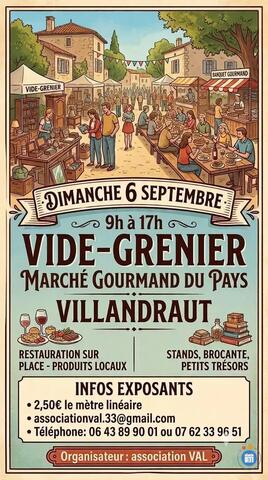Image Vide grenier marcher gourmand (photo 1)