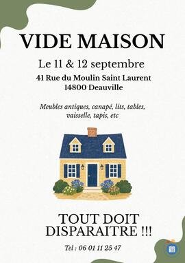 Image VIDE MAISON ANTIQUE DEAUVILLE (photo 1)