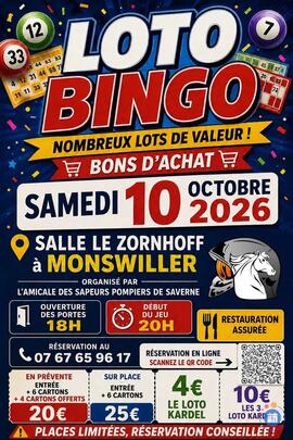 Image Loto Bingo des Pompiers de Saverne (photo 1)