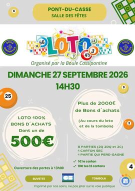 Image Loto spécial bons d'achat (photo 1)