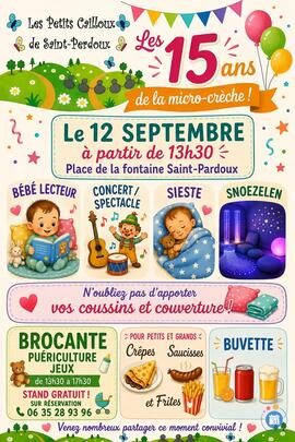 Image 15 ans Micro-crèche les petits cailloux de Saint-Pardoux (photo 1)