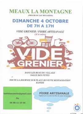 Image vide grenier foire artisanale (photo 1)
