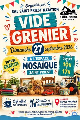 Image Vide Grenier du SAL Saint Priest Natation (photo 1)