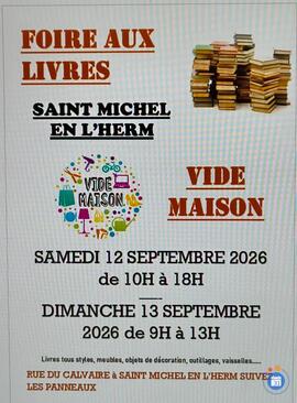 Image Foire aux livres et vide grenier maison (photo 1)