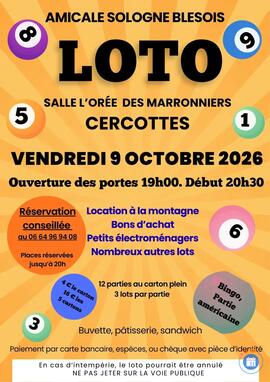 Image LOTO à Cercottes (photo 1)