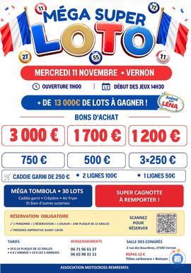 Image MÉGA SUPER LOTO À VERNON (photo 1)