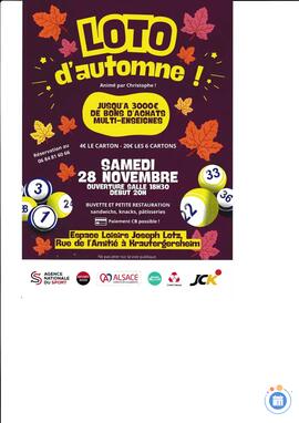 Image LOTO DU JCK ANIME PAR CHRISTOPHE (photo 1)