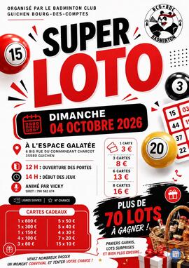 Image SUPER LOTO - GUICHEN (35) (photo 1)