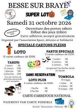 Image Super Loto Spécial cartons plein Animé par ERIC (photo 1)