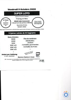 Image super loto de ASR fresnay en retz (photo 1)