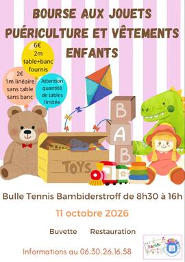 Image Bourse aux jouets, puériculture et vêtements enfants (photo 1)