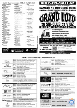 Image Grand loto du ski club de viuz (photo 1)