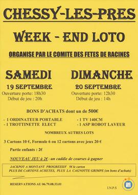 Image LOTO DU COMITE DES FETES DE RACINES (photo 1)