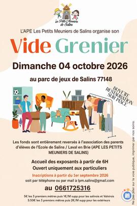 Image Vide grenier des Petits Meuniers de Salins (photo 1)