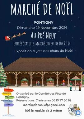 Image Marché de Noël et char de Noël (photo 1)