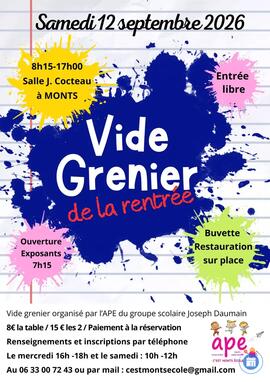 Image Vide Grenier de la Rentrée (photo 1)