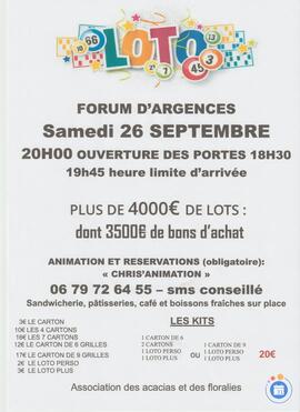 Image LOTO A ARGENCES ANIME PAR CHRIS ANIMATION (photo 1)