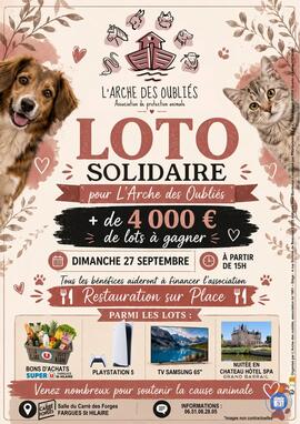 Image Loto Solidaire de l'Arche des oubliés (photo 1)