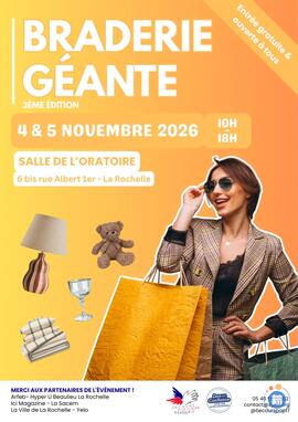 Image Braderie géante du Secours populaire de La Rochelle - 3ème édition (photo 1)
