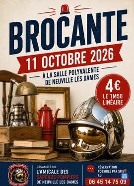Image Brocante des sapeurs-pompiers de Neuville-les-Dames (photo 1)