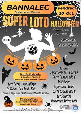 Image Super Loto d'Halloween du HBC Bannalec (photo 1)
