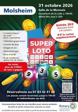 Image Supe Loto du Rotary Club Molsheim vallée de la Bruche (photo 1)