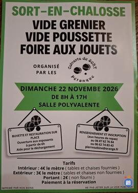 Image Vide grenier/vide poussette/Foire aux jouets (photo 1)