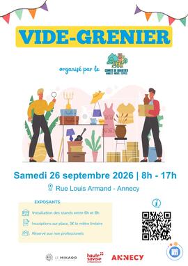 Image vide grenier du Comite de Quartier Novel Teppes (photo 1)