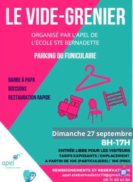 Image Vide grenier école Ste Bernadette (photo 1)