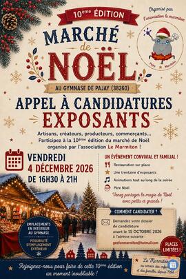 Image 10 ème édition Marché de Noël Pajay (photo 1)