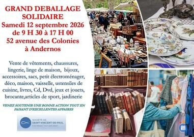 Image GRAND DÉBALLAGE SOLIDAIRE À ANDERNOS (photo 1)