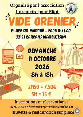 Image Vide grenier face au lac de Carcans Maubuisson (photo 1)