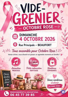 Image Vide grenier octobre rose (photo 1)